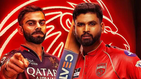 Royal Challengers Bengaluru (RCB) vs. Punjab Kings (PBKS) Timeline