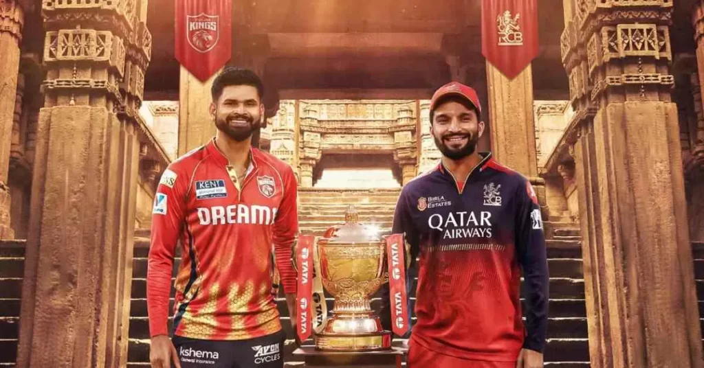 Royal Challengers Bengaluru (RCB) vs. Punjab Kings (PBKS) Timeline